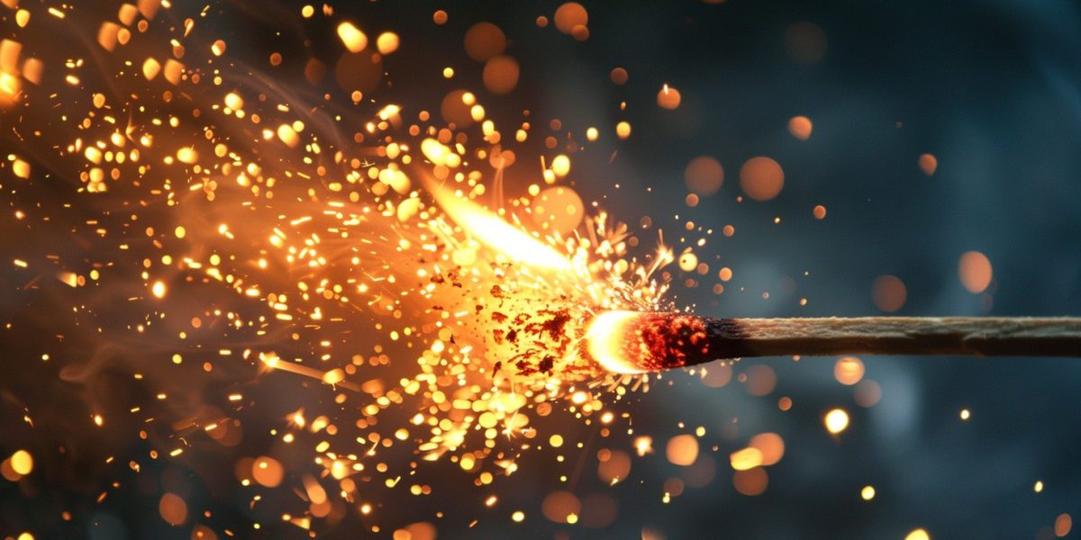 Stockcake Ignited Match Spark 1758652153